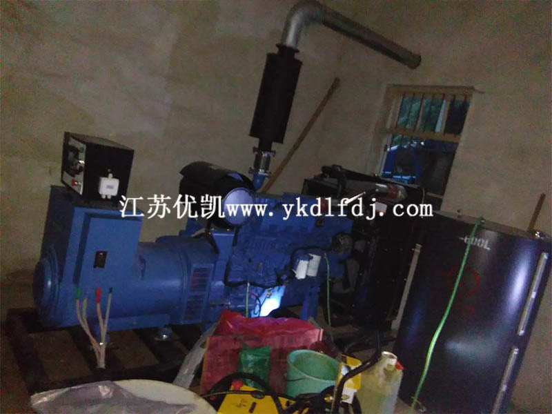 2020年5月9日，200KW玉柴發(fā)電機組交付玉林北流某工廠使用