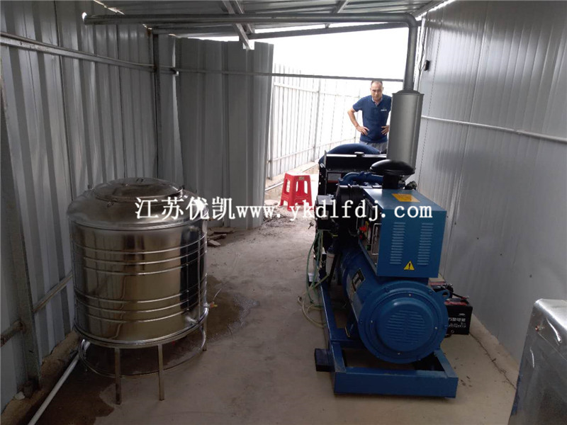 2020年7月2日，50KW玉柴發(fā)電機組交付廣西扶綏某養(yǎng)殖場使用