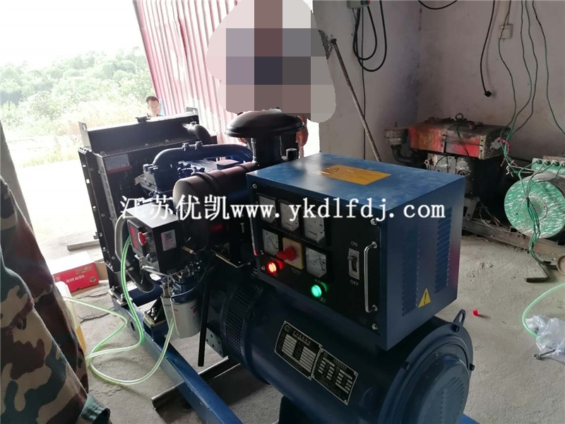 2020年7月13日，50KW玉柴發(fā)電機組交付廣西貴港某養(yǎng)殖場使用