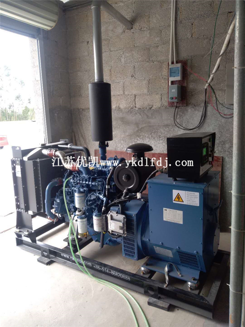 2020年10月17日，100KW玉柴發(fā)電機組交付廣西桂平某養(yǎng)豬場使用