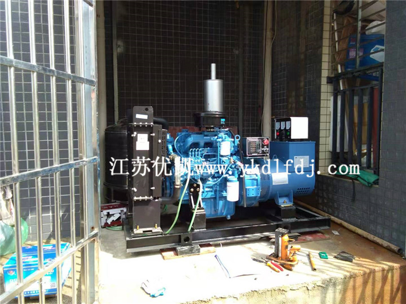 2021年8月11日，玉柴50KW發(fā)電機組交付廣西合浦某工廠備用電源