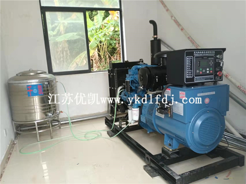 2022年4月18日，廣西玉柴發(fā)電機50KW交貨南寧加油站