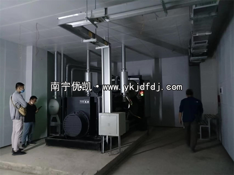 2022年5月10日，900KW凱普發(fā)柴油電機組順利驗收
