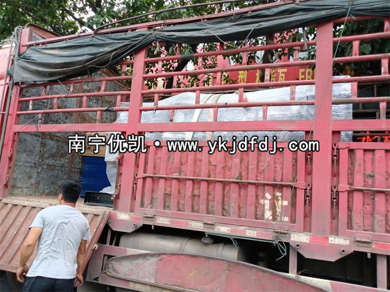 2022年6月9日，300KW玉柴發(fā)電機組出口非洲