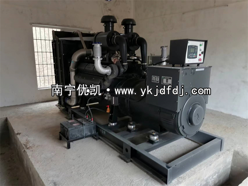 2022年12月8日，500KW上柴發(fā)電機(jī)組發(fā)貨防城港