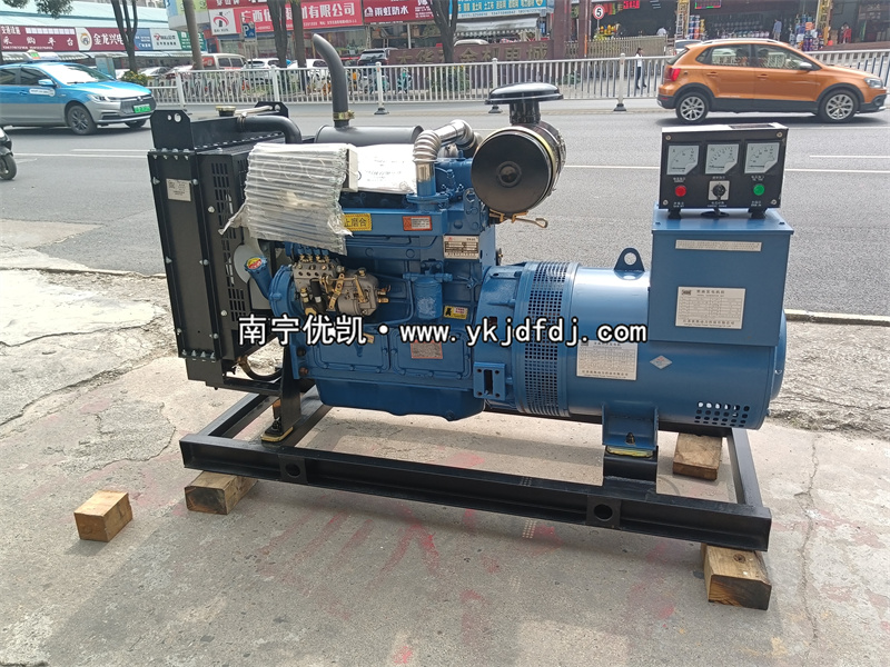 2023年4月19日，50kw雷納發(fā)電機(jī)組試機(jī)發(fā)貨梧州