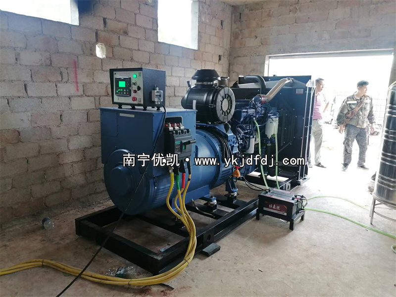 2023年7月22日，400kw玉柴發(fā)電機組養(yǎng)殖場備用電源