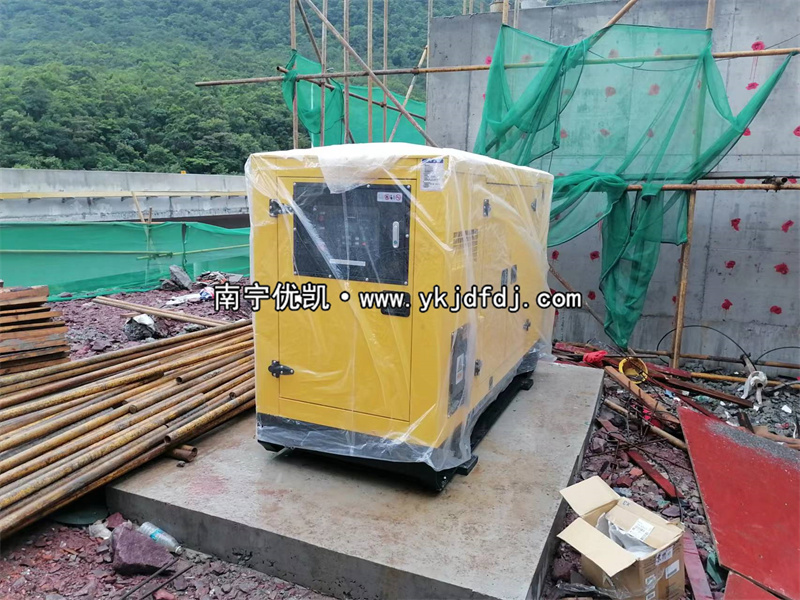 2023年9月14日，上柴50kw靜音發(fā)電機組送貨防城港項目