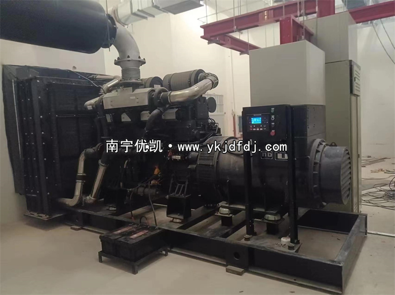 2024年3月11日，1000kw上柴發(fā)電機組安裝調試并通過驗收