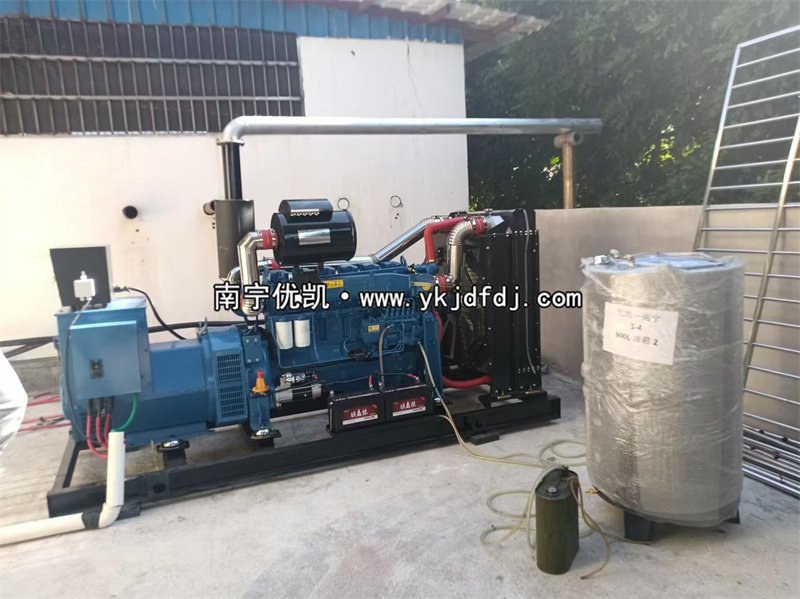 2024年10月25日，賓陽項(xiàng)目200kw柴油發(fā)電機(jī)組到貨安裝并試機(jī)