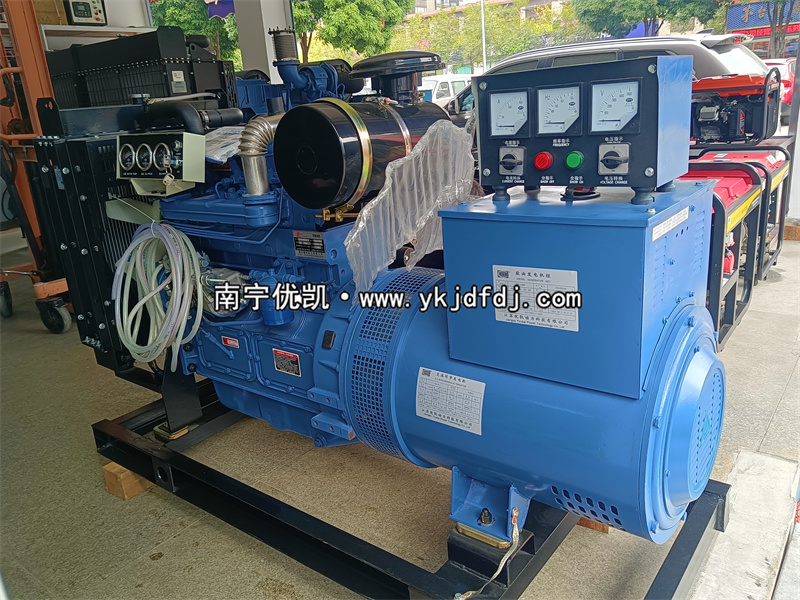 2024年12月8日，南寧項目50kw柴油發(fā)電機組試機并發(fā)貨