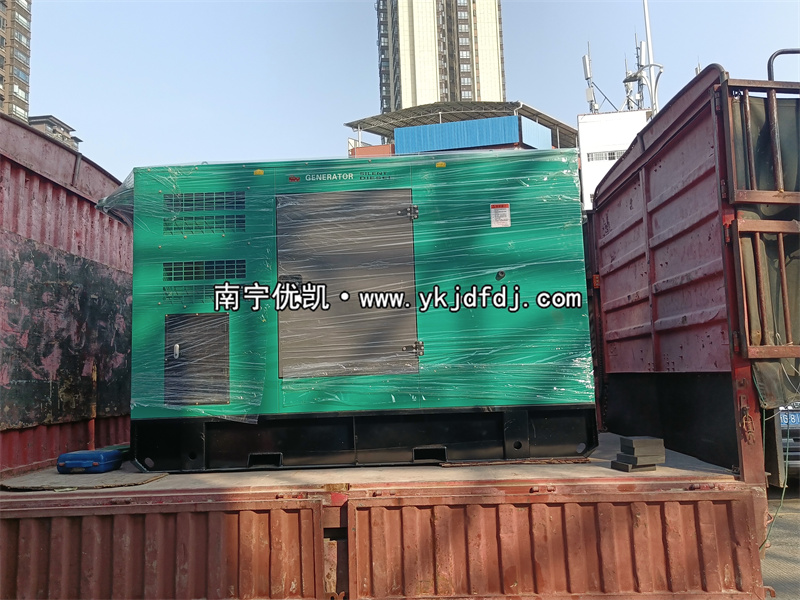 2024年12月25日，崇左項目90kw低噪音柴油發(fā)電機組