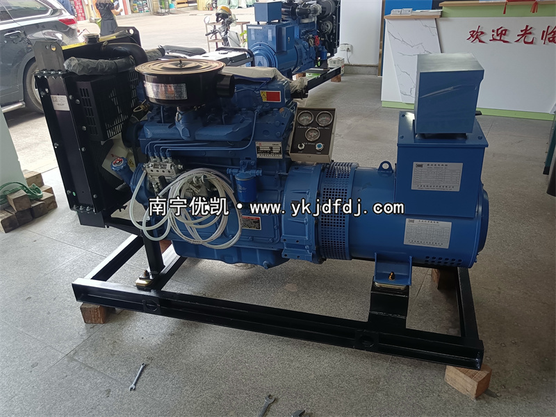 2025年5月6日，德保項(xiàng)目30kw柴油發(fā)電機(jī)組試機(jī)并發(fā)貨