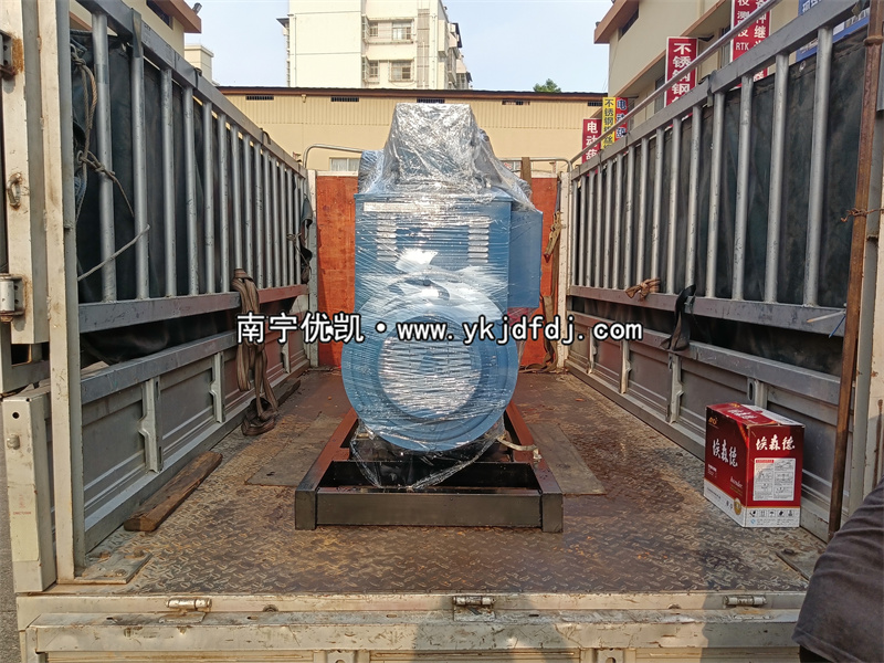 2025年8月3日，南寧隆安項(xiàng)目50KW柴油發(fā)電機(jī)組裝車發(fā)貨