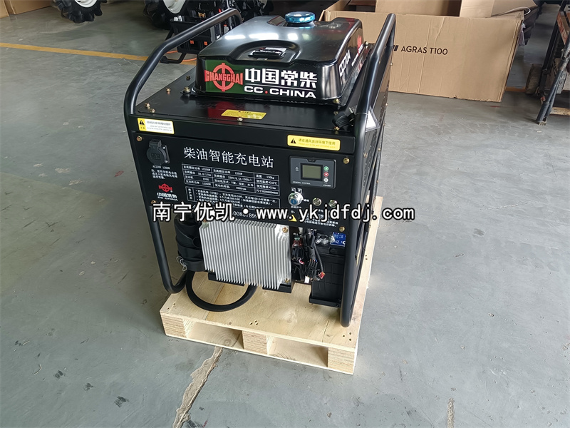 2025年9月6日，客戶自提無人機(jī)充電發(fā)電機(jī) 常柴12kw柴油發(fā)電機(jī)組